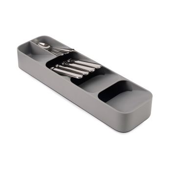JOSEPH JOSEPH Drawerstore Compact Cutlery Organiser - Grey