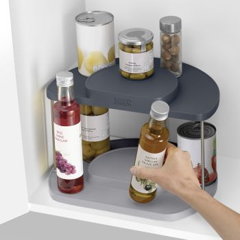 JOSEPH JOSEPH CupboardStore 2 Tier Rotating Organiser