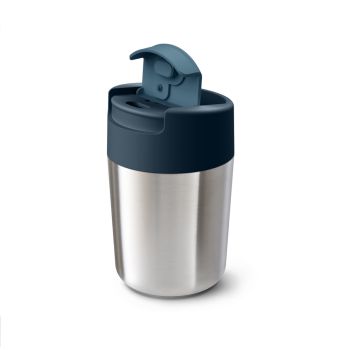 JOSEPH JOSEPH Sipp 340ml Steel Travel Mug - Anthracite