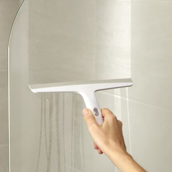 JOSEPH JOSEPH EasyStore Slimline Squeegee with Storage Hook - Grey