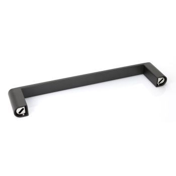 VALE Fluid Stainless Steel Hand Towel Holder - Matte Black