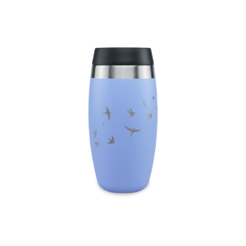 OHELO 400ml Tumbler with Etched Swallows - Blue