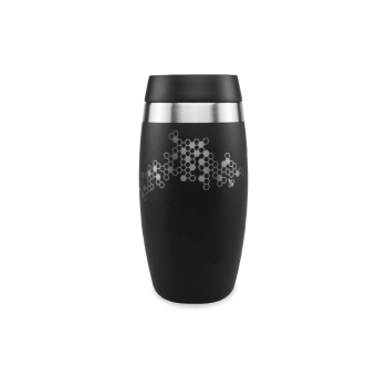 OHELO 400ml Tumbler with Etched Bees - Black