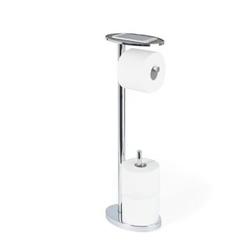 BETTER LIVING Ovo Toilet Caddy - Chrome