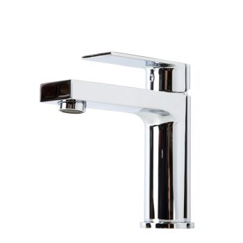 AGUZZO Prato Bathroom Basin Mixer Tap - Polished Chrome