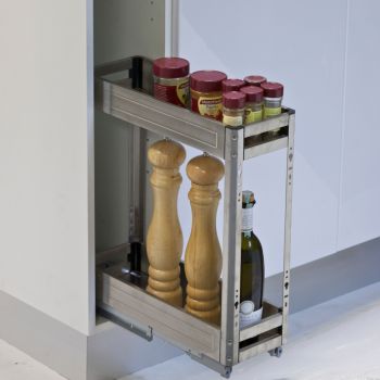 ELITE Chef Kitchen Pull-Out Cupboard Organiser (for 20cm cupboard)