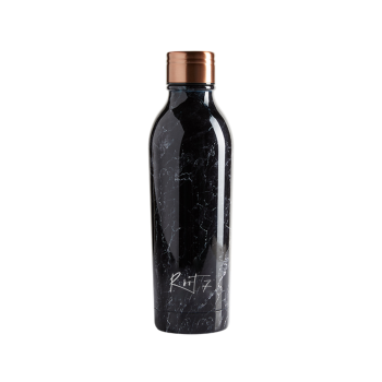 ROOT7 OneBottle 500ml Drink Bottle - Black Marble