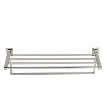 AGUZZO Quadro 600mm Towel Rack Shelf - Polished Stainless Steel