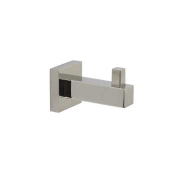 AGUZZO Quadro Robe & Towel Hook - Polished Stainless Steel