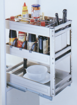 ELITE Chef Kitchen Pull-Out Cupboard Organiser (for 30cm cupboard)