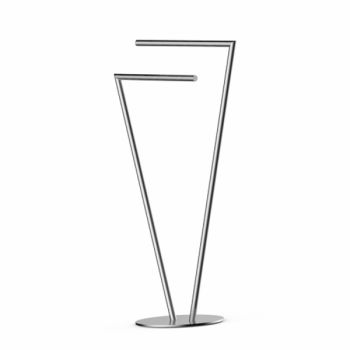 BETTER LIVING Sette Double Towel Stand - Chrome