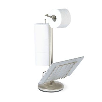 BETTER LIVING The Toilet Caddy - Satin Nickel