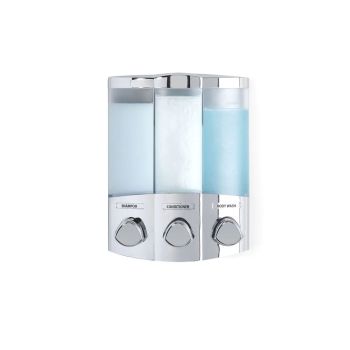 BETTER LIVING TRIO 3 x 435ml Shower Dispenser 3 - Chrome