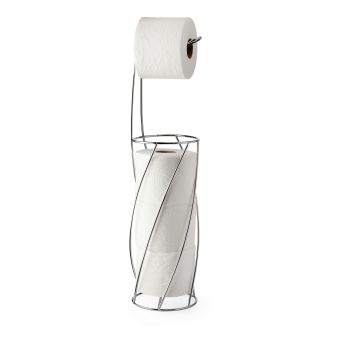 BETTER LIVING Twist Toilet Caddy - Chrome