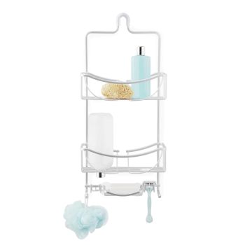 BETTER LIVING Venus 3 Tier Hanging Shower Caddy - Aluminium Grey