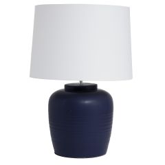 CAFE LIGHTING Levanzo Table Lamp - Navy