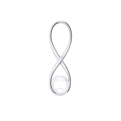 BUGATTI Infinity Bottle Opener - Chrome
