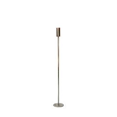 SSH COLLECTION Ava 90cm Tall Single Candle Stand - Nickel