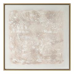 CAFE LIGHTING 'White Linen' Enhanced Canvas Print