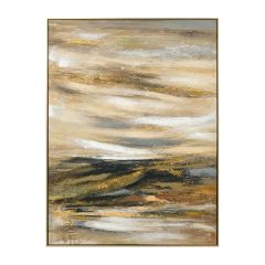CAFE LIGHTING 'Gilded Light Series I' Enhanced Canvas Print