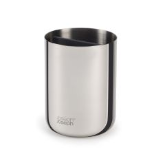 JOSEPH JOSEPH EasyStore Luxe Toothbrush Caddy - Steel