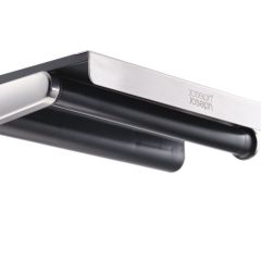 JOSEPH JOSEPH RollGrip Under-Shelf Hold Kitchen Roll / Paper Towel Holder - Stainless Steel