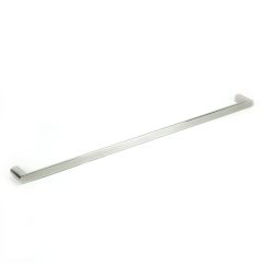 VALE Fluid 900mm Single Towel Rail - Polished Stainless Steel