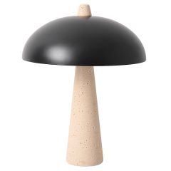 CAFE LIGHTING Rochelle Travertine Table Lamp