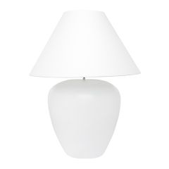 CAFE LIGHTING Picasso Table Lamp - White with White Shade
