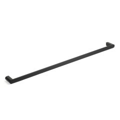 VALE Fluid 900mm Stainless Steel Single Towel Rail - Matte Black