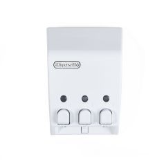 BETTER LIVING Classic 3 x 430ml Shower Dispenser 3 - White
