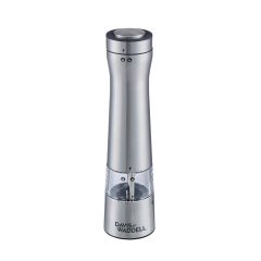 DAVIS & WADDELL Electronic Stainless Steel Salt & Pepper Mill