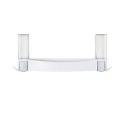BETTER LIVING Clever Combo - 2 x Clever Soap and Sanitiser Dispensers + 1 x Clever Flip Shelf - Matte White