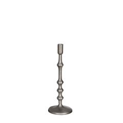 SSH COLLECTION Nova 40cm Candle Stand - Antique Silver