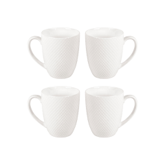 SHERVIN VERKIL Prominence 4 Piece 355ml Mug Set
