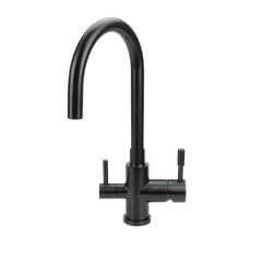 SWEDIA Otto Stainless Steel Kitchen Mixer Tap - Black Satin