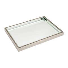 CAFE LIGHTING Zeta Large Tray - Antique Silver