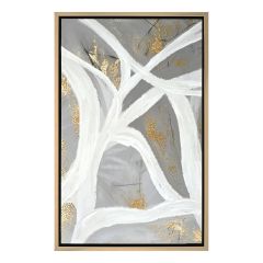 CAFE LIGHTING 'Rivers of Ideas Series I' Enhanced Canvas Print