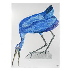 CAFE LIGHTING 'Birds of a Feather Series II' Enhanced Canvas Print