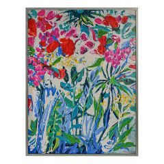 CAFE LIGHTING 'Botanic' Enhanced Canvas Print 