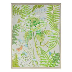 CAFE LIGHTING 'Hydrangeas Series I' Enhanced Canvas Print