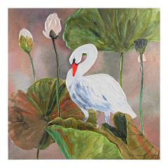 CAFE LIGHTING 'Sanctuary Series I' Enhanced Canvas Print