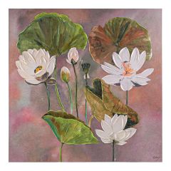 CAFE LIGHTING 'Sanctuary Series II' Enhanced Canvas Print