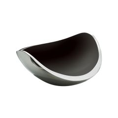 BUGATTI Ninna Nanna 31.5cm Wide Fruit Bowl - Black