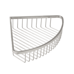 AGUZZO Stainless Steel Corner Basket - Chrome