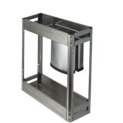 ELITE Chef Kitchen Pull-Out Cupboard Organiser with Knife Block (30cm cupboard)