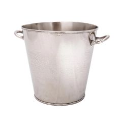 SSH COLLECTION Oscar Croco Style Large Hand Engraved Wine Cooler - Nickel