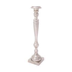 SSH COLLECTION Athena 58cm Single Candle Stand - Antique Nickel Finish