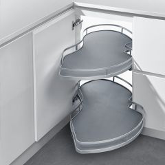 HIGOLD Diamond Right Opening Swing Out Kitchen Corner Storage (for 90cm corner cupboard)