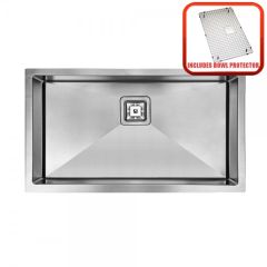 SWEDIA Dante Kitchen Sink 760mm Large Single Bowl - 1.5mm Thick Stainless Steel